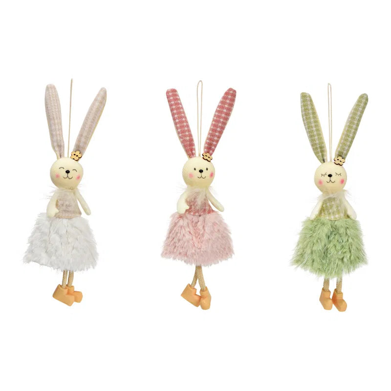 Hanging bunny girl (W/H/D) 8x23x2cm