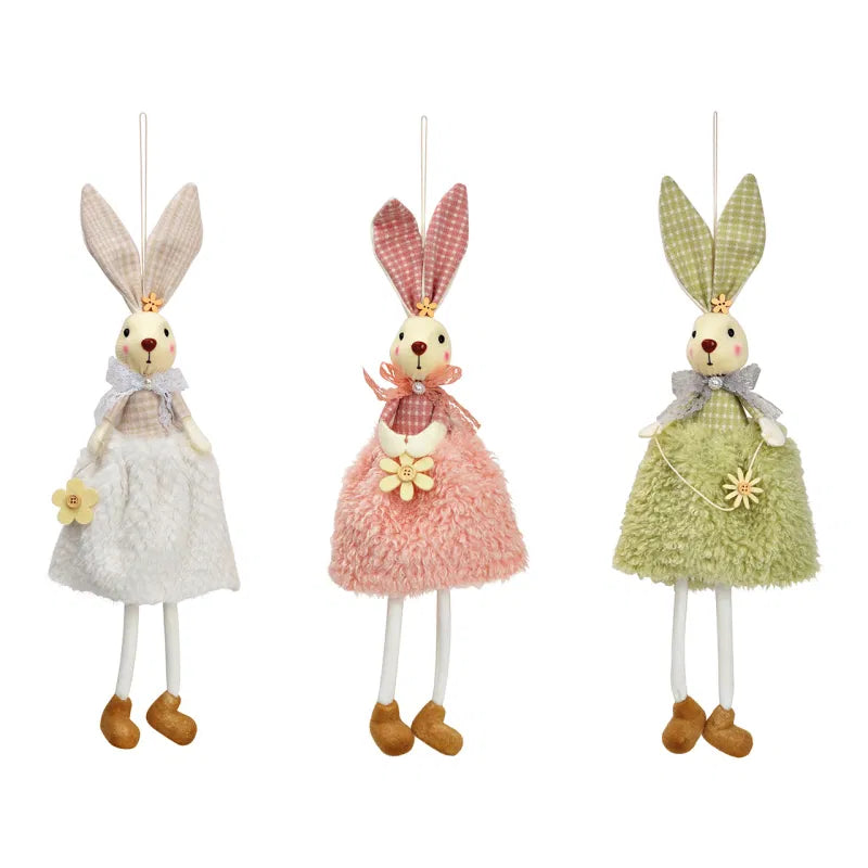 Hanging bunny girl (W/H/D) 15x40x6cm