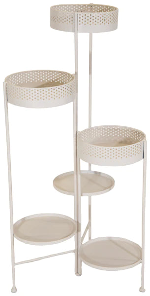 Mozart Metal Ø6 Plantstand Ivory Ø40H96