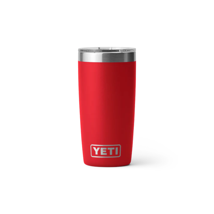 YETI RAMBLER 10 OZ TUMBLER RESCUE RED