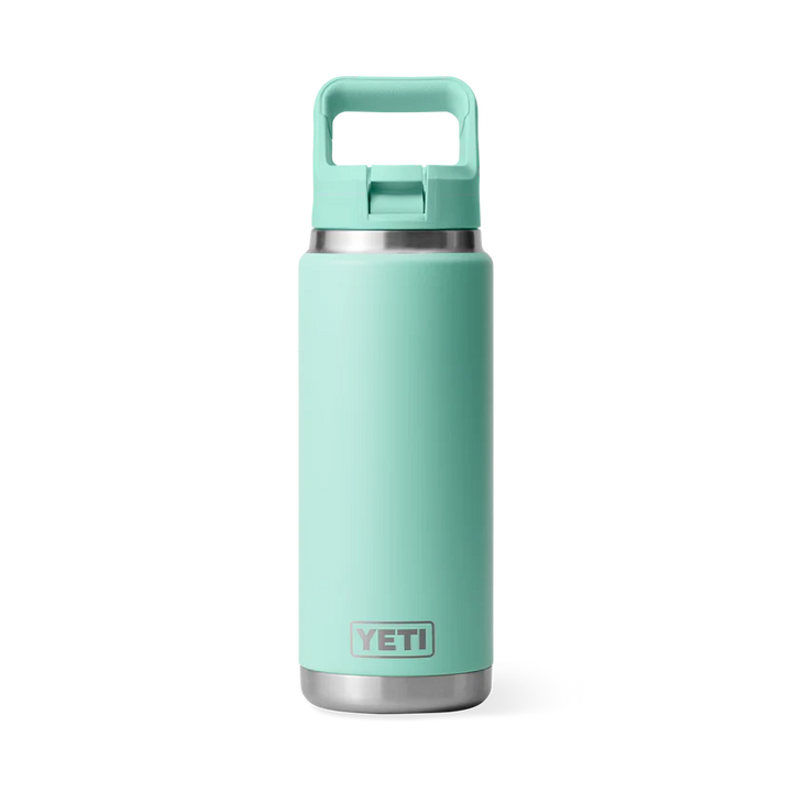 YETI RAMBLER 26OZ COLOUR STRAW BOTTLE SEAFOAM