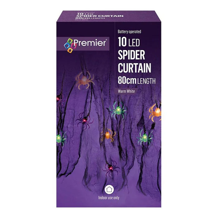 10 BO WW LED Curtain w Spiders
