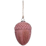 Ornament Vitreous, burgunder, Glas, 20x14x14 cm