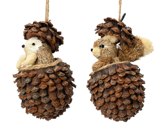 Animal gr natural L.13.5cm x W.11cm x H.19cm