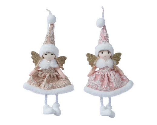 Angel polyester gold wing with hat 2col ass assorted L.11cm x W.3.5cm x H.24cm