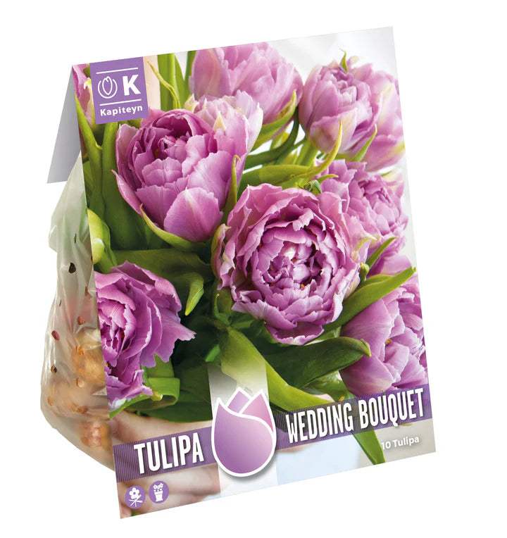 TULIPA WEDDING BOUQUET x 8