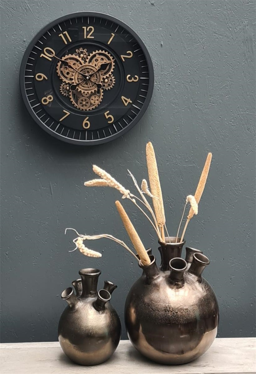Clock Gear 46cm Black 21566