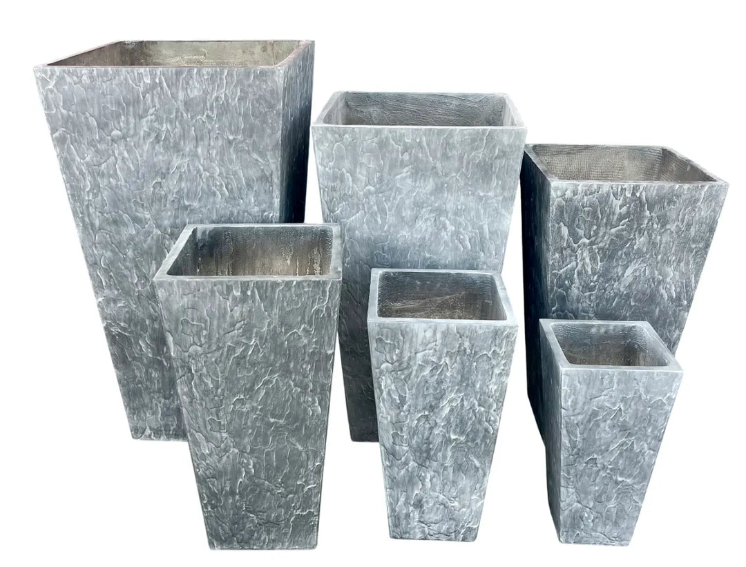 TALL TAPER SQ. PLANTER S35H65