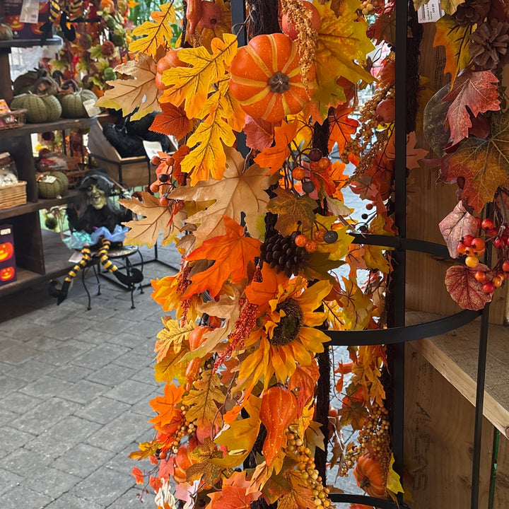 Sunflower & Pumpkin Garland