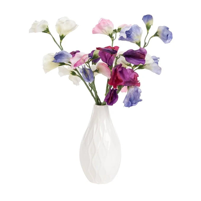 Sweet Peas in Porcelain