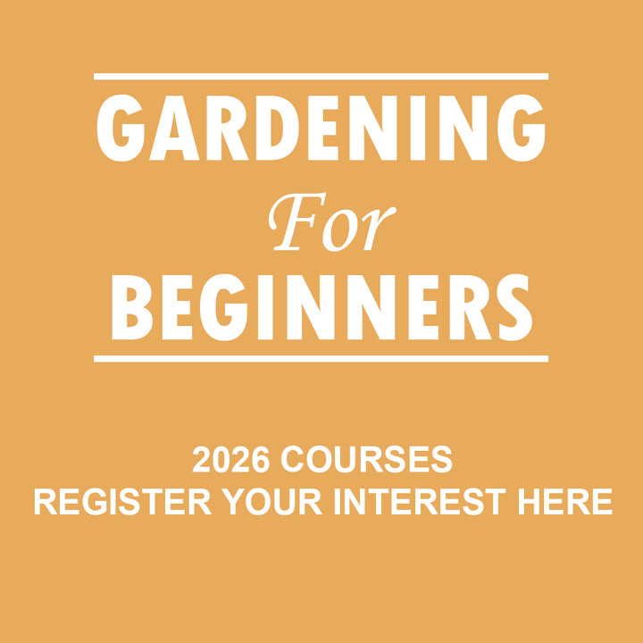 Windyridge Gardening for Beginners 2026 Tuesday Morning 10am (6 Week Course starts 3rd March)