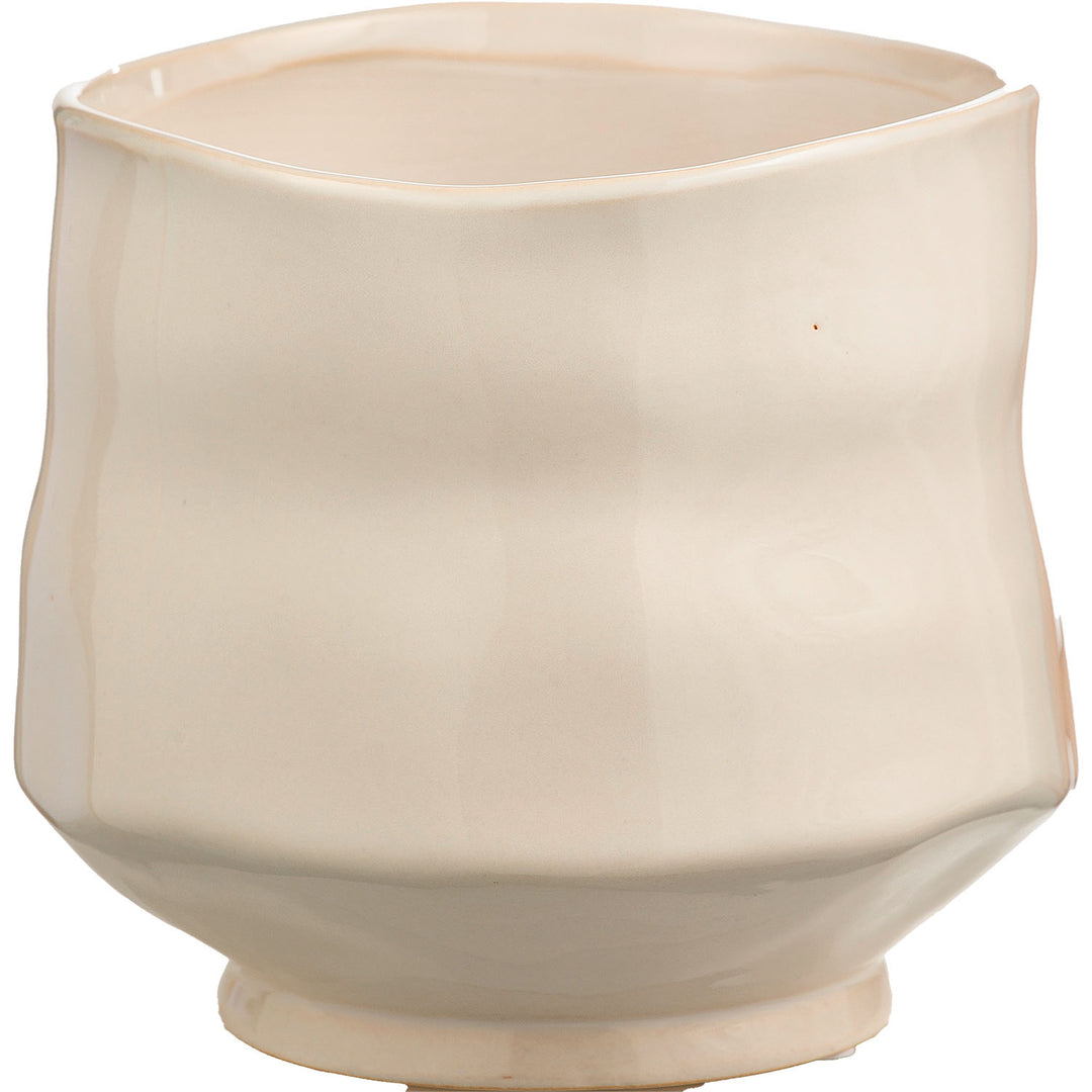 VASO RAFFLESIA BIANCO Ø14