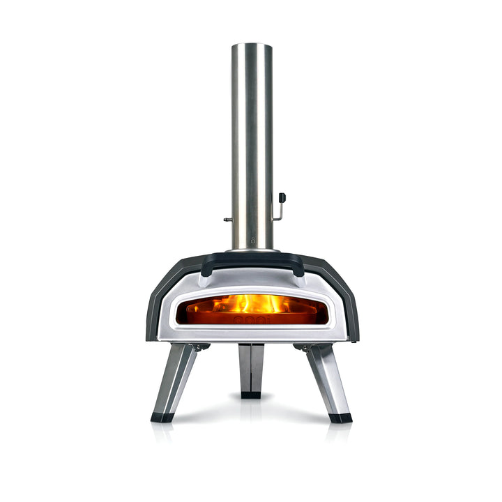 Karu 12g Multi-fuel pizza oven front profile with door