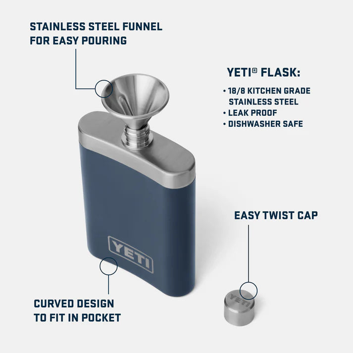 YETI FLASK STAINLESS STEEL