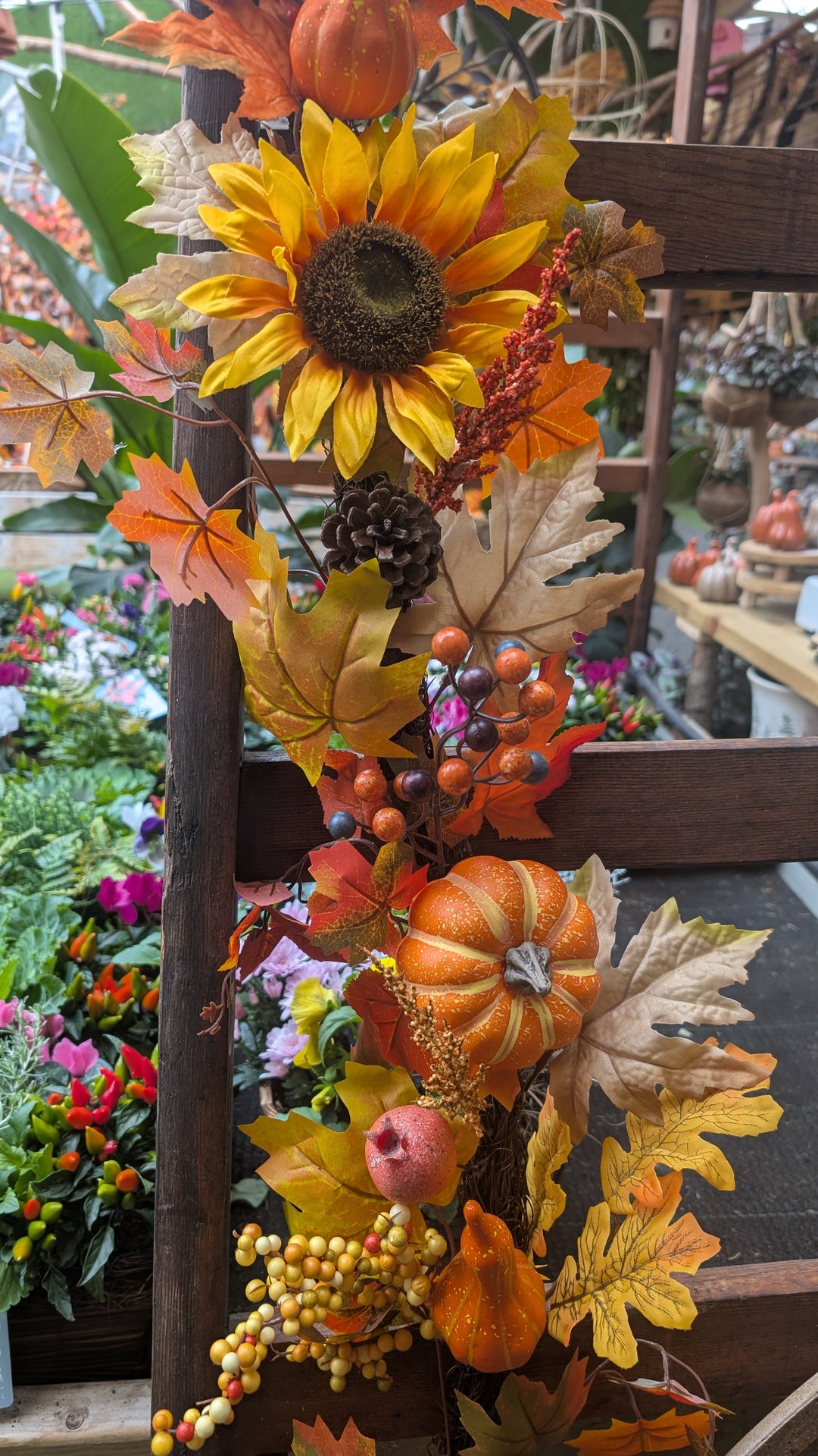 Sunflower & Pumpkin Garland