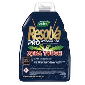 Resolva Pro Xtra Tough Super Concentrate Weedkiller 1L