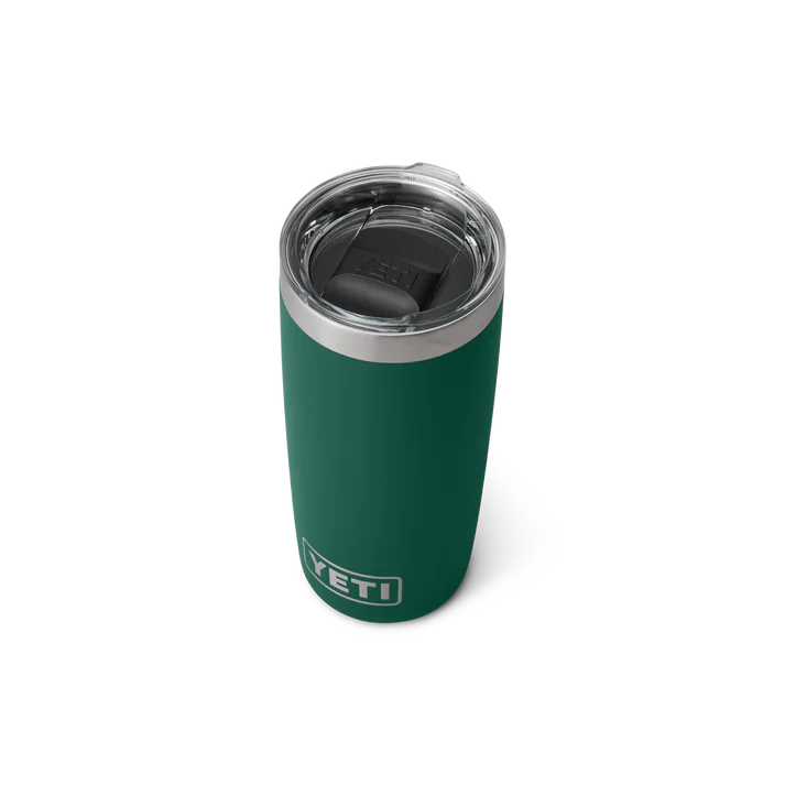 YETI RAMBLER 10 OZ TUMBLER BLACK FOREST GREEN