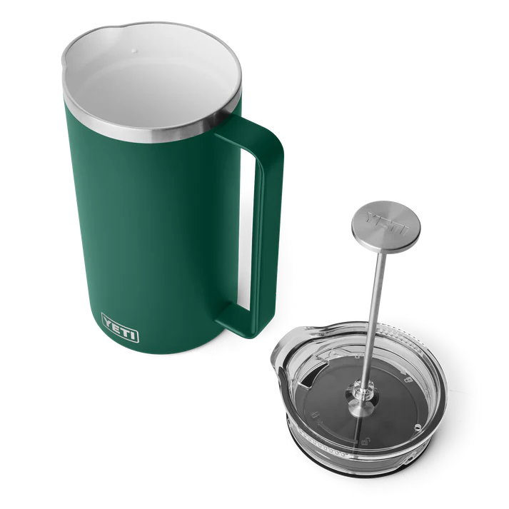 YETI FRENCH PRESS 64 OZ BLACK FOREST GREEN