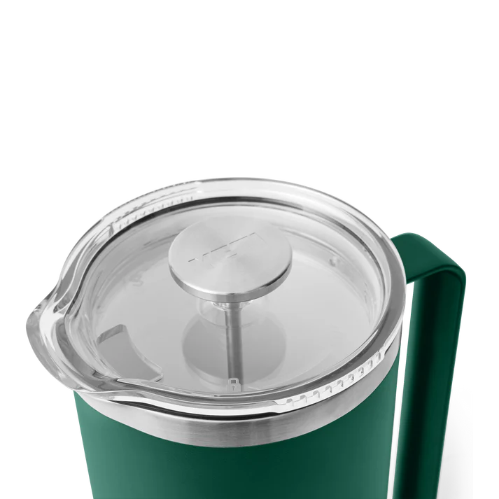 YETI FRENCH PRESS 64 OZ BLACK FOREST GREEN