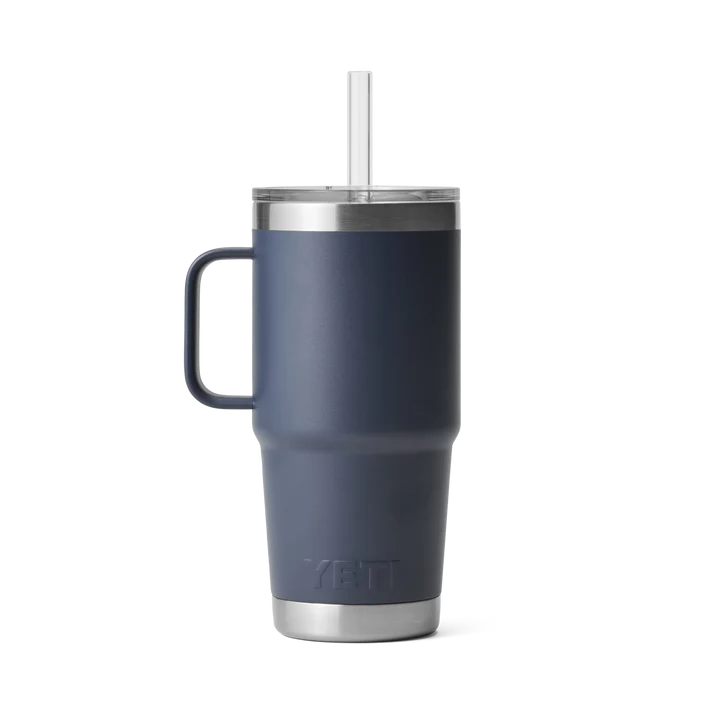 Yeti Rambler 25 OZ (739 ML) Straw Mug Navy