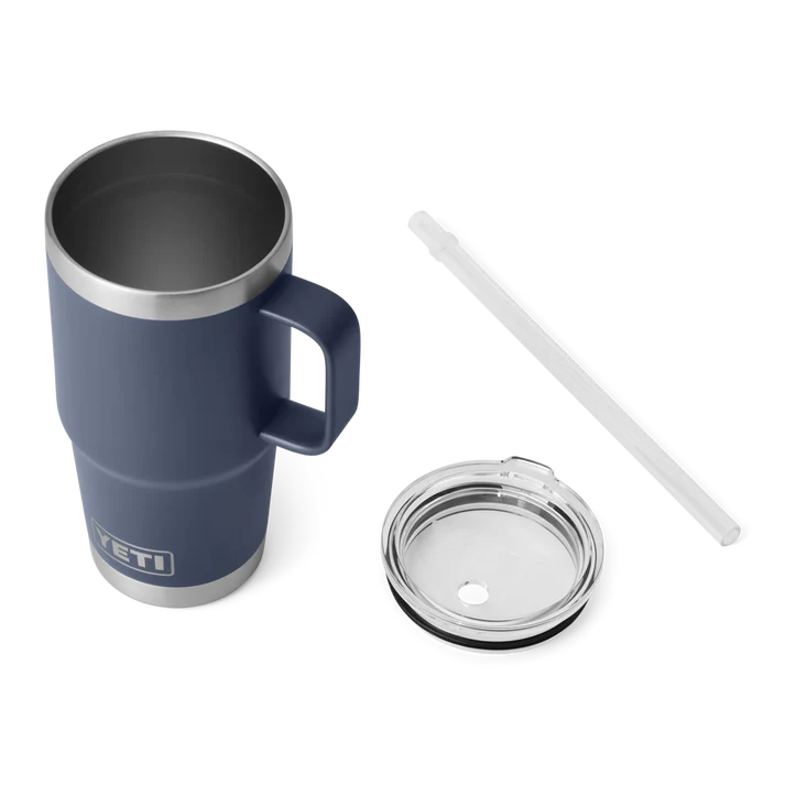 Yeti Rambler 25 OZ (739 ML) Straw Mug Navy