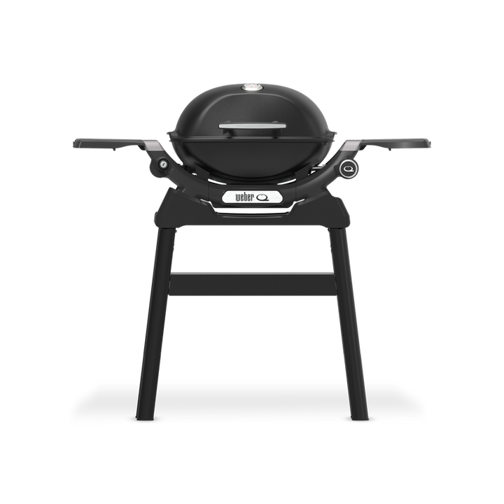 Weber Q1200N grill on a white background