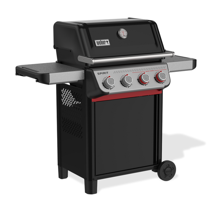 Weber Spirit E-425 Gas BBQ side table view