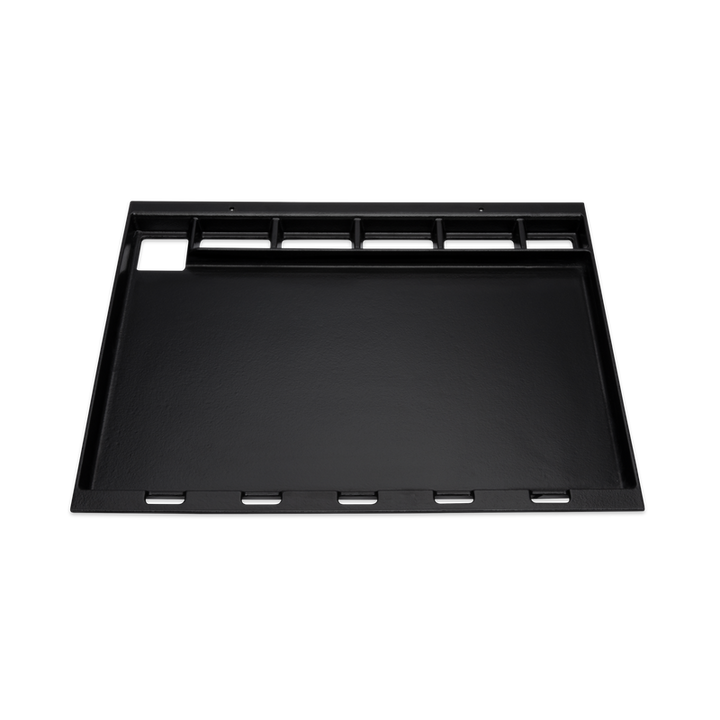 Weber Griddle front view on a white background