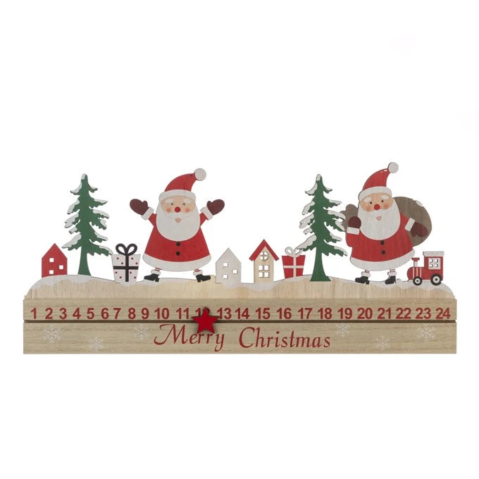 Wooden Christmas Countdown