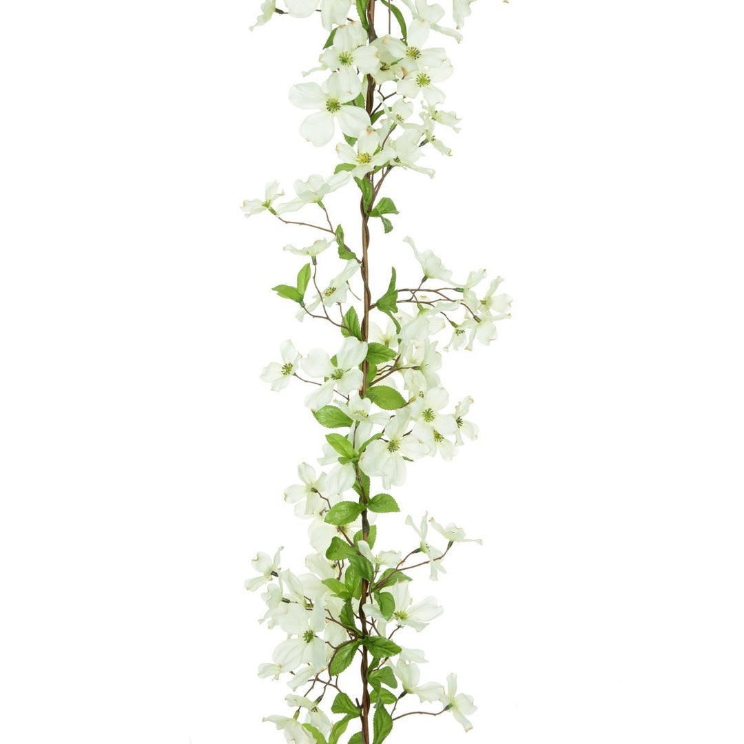 White Dogwood Garland 150cm