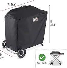 Weber Premium Grill Cover for Traveler Barbecue