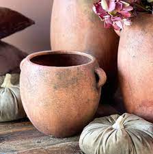 Valo pot terracotta S