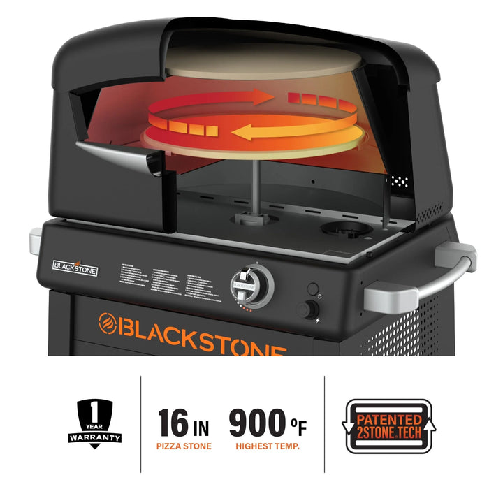 Blackstone  Blackstone Pizza Oven w/ Mobile Cart - Low Pressure Only