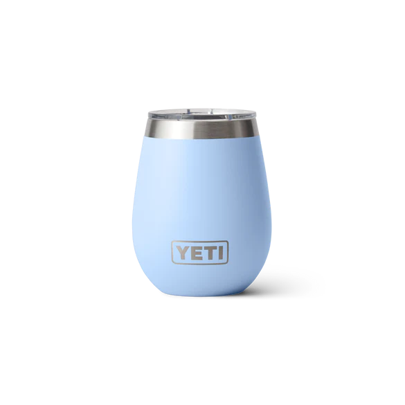 YETI RAMBLER 10 OZ WINE TUMBLER BIG SKY BLUE