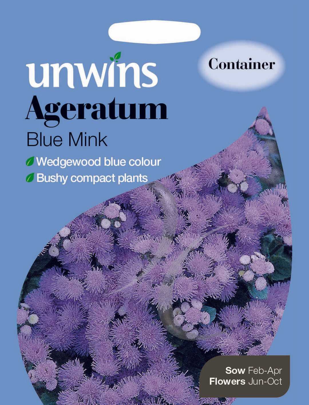 Ageratum Blue Mink