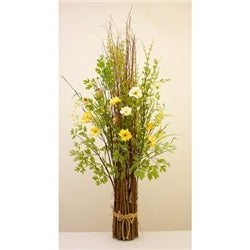 NATURAL TWIG FLORAL SHEAF 85CM