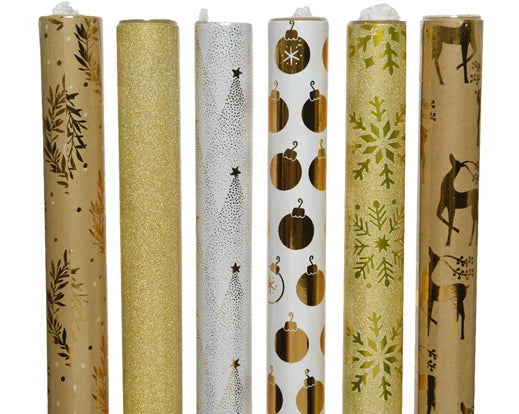 Giftwrapping paper hotstamp, glitter L150-W70-H0.01cm -