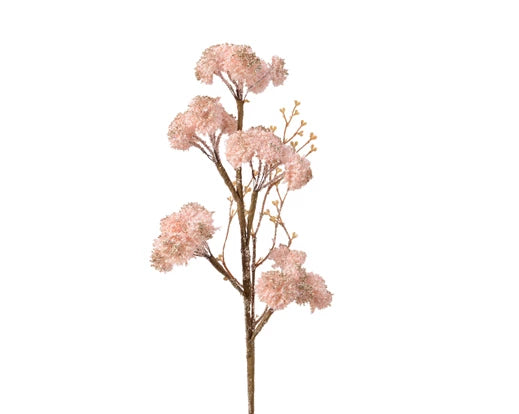 Spray plastic glitters - blush pink