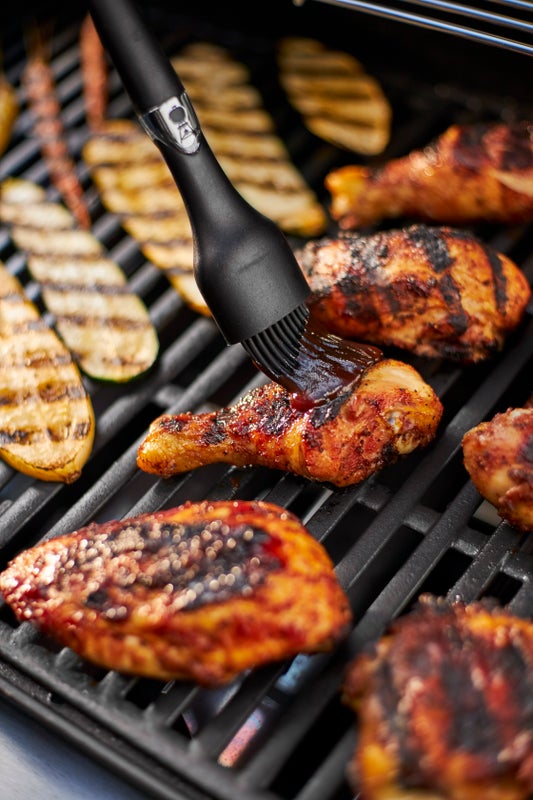 Indirect cooking on a Weber BBQ in Dublin