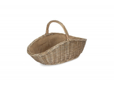 Large Antique Wash Harvesting Basket
