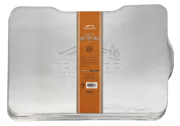 TRAEGER DRIP TRAY LINER 5 PACK - IRONWOOD 650