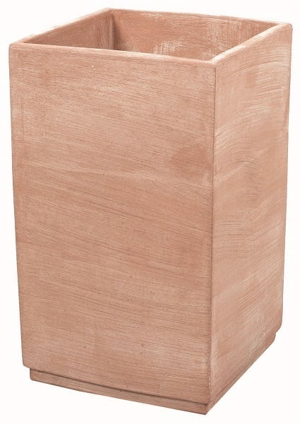 Artisinal Terracotta Cubo Basic Trough L36cm/W36cm/H60cm