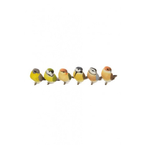 Garden Bird with Clip 9cm