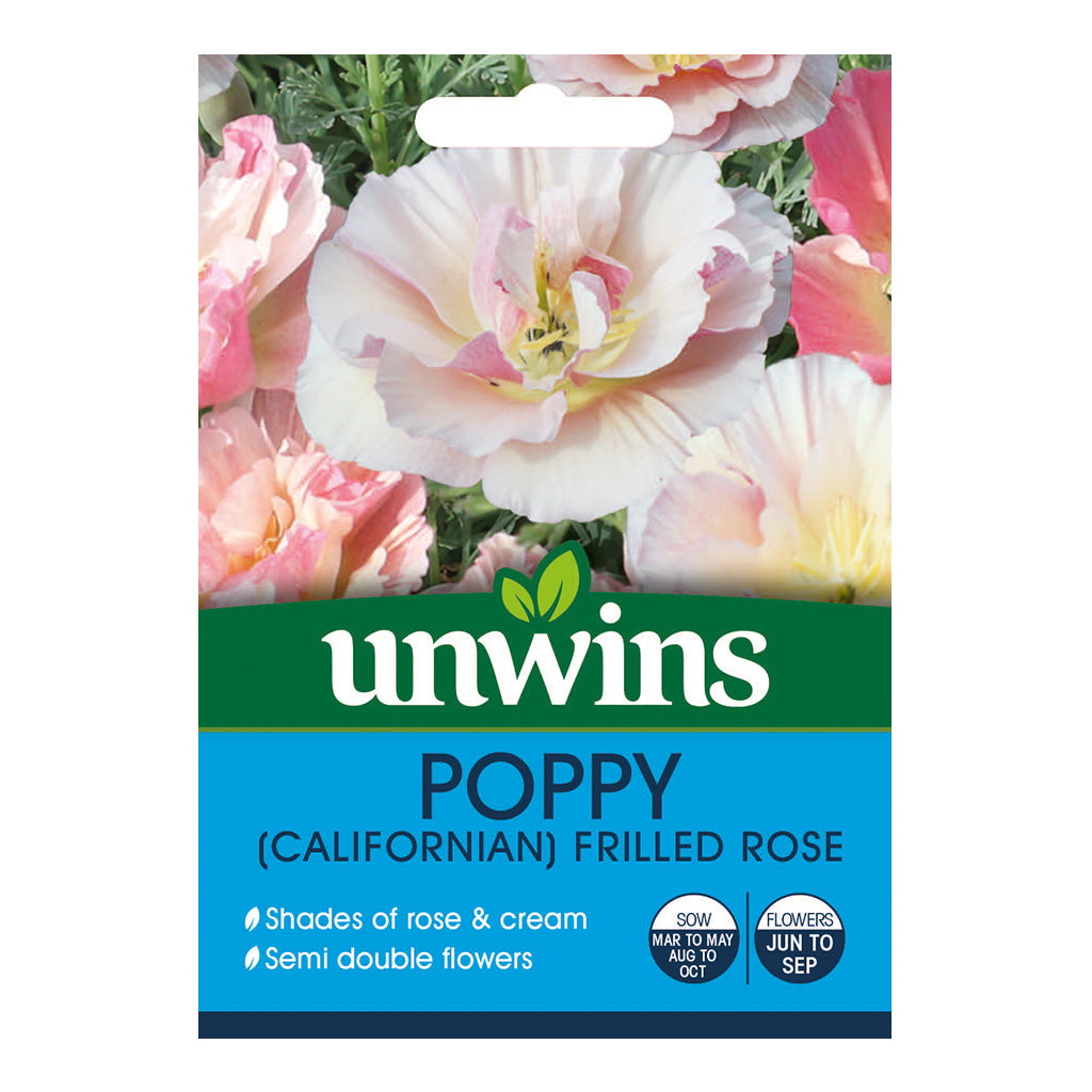 Poppy (Californian) Frilled Rose