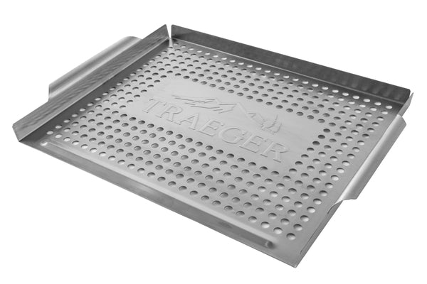 TRAEGER STAINLESS STEEL GRILL BASKET