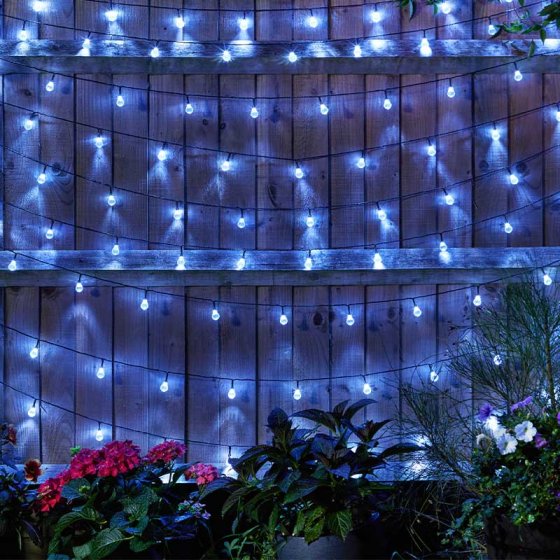 Ultra Solar String Lights 100 Orbs