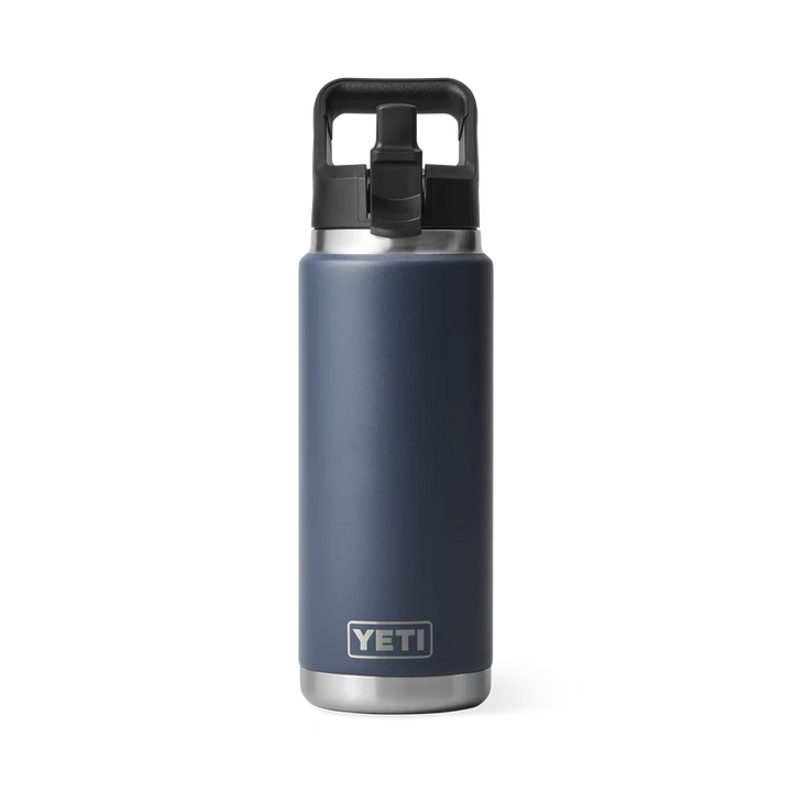 Yeti Rambler 26 Oz Straw Bottle Navy