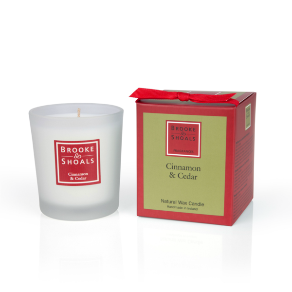 Regular size Candle - Cinnamon and Cedar