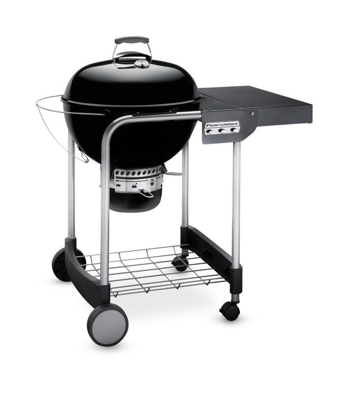 Weber Performer Barbecue left side view