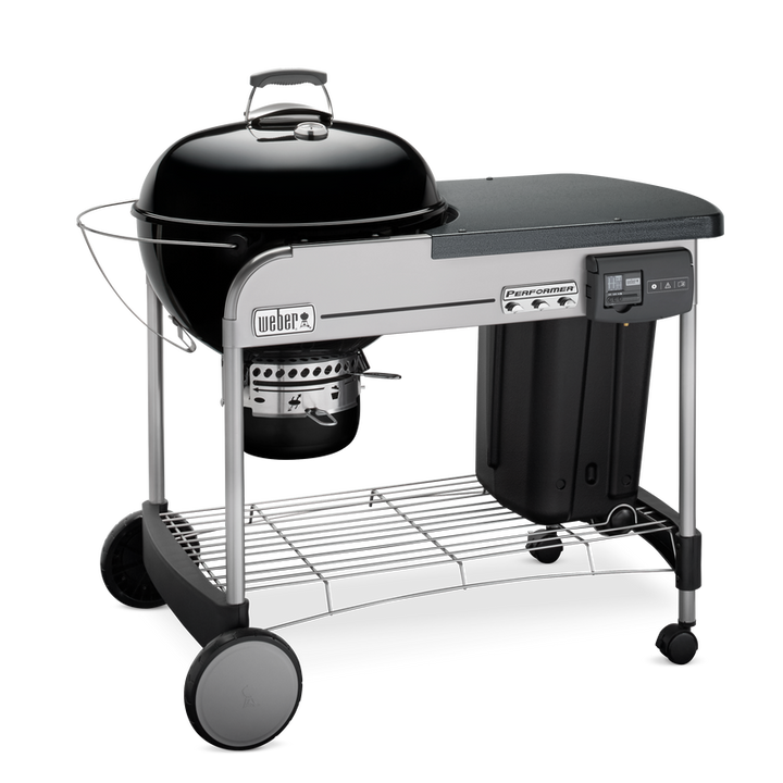 Weber Performer Deluxe Barbecue left side forward